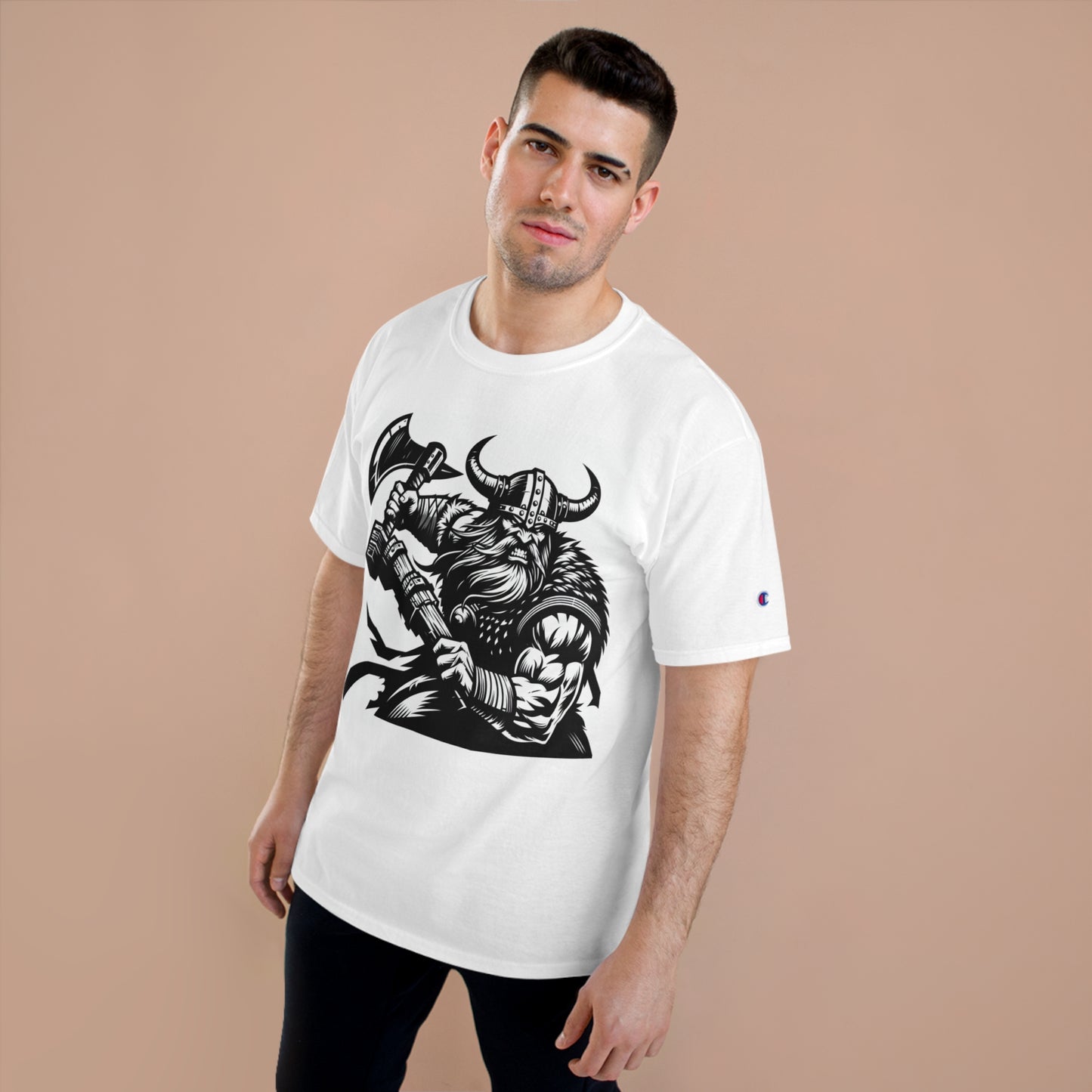 Viking Monochrome Champion T-Shirt