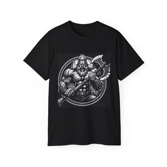 Viking Warrior Graphic Tee - Unisex Ultra Cotton T-Shirt