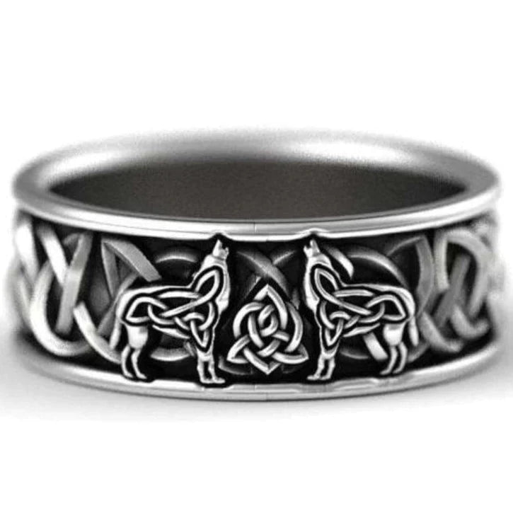 Viking Wolf Ring