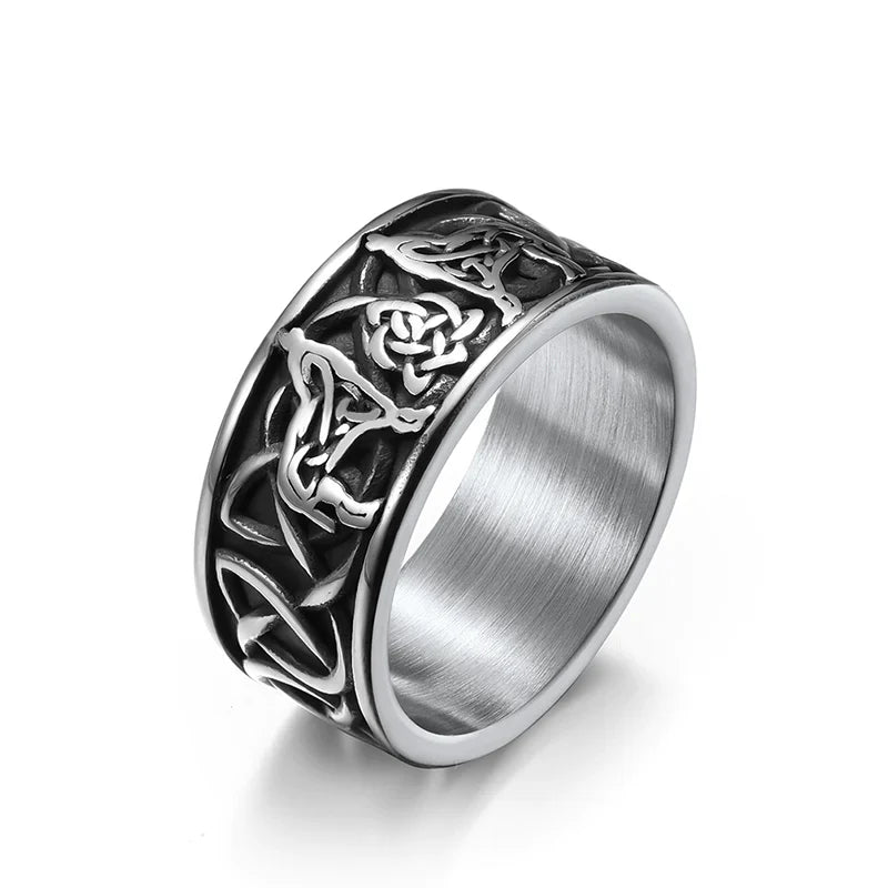 Viking Wolf Ring