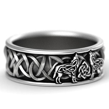 Viking Wolf Ring