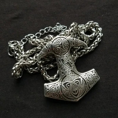 Norse Viking Mjolnir Pendant Hammer Of Thor Necklace