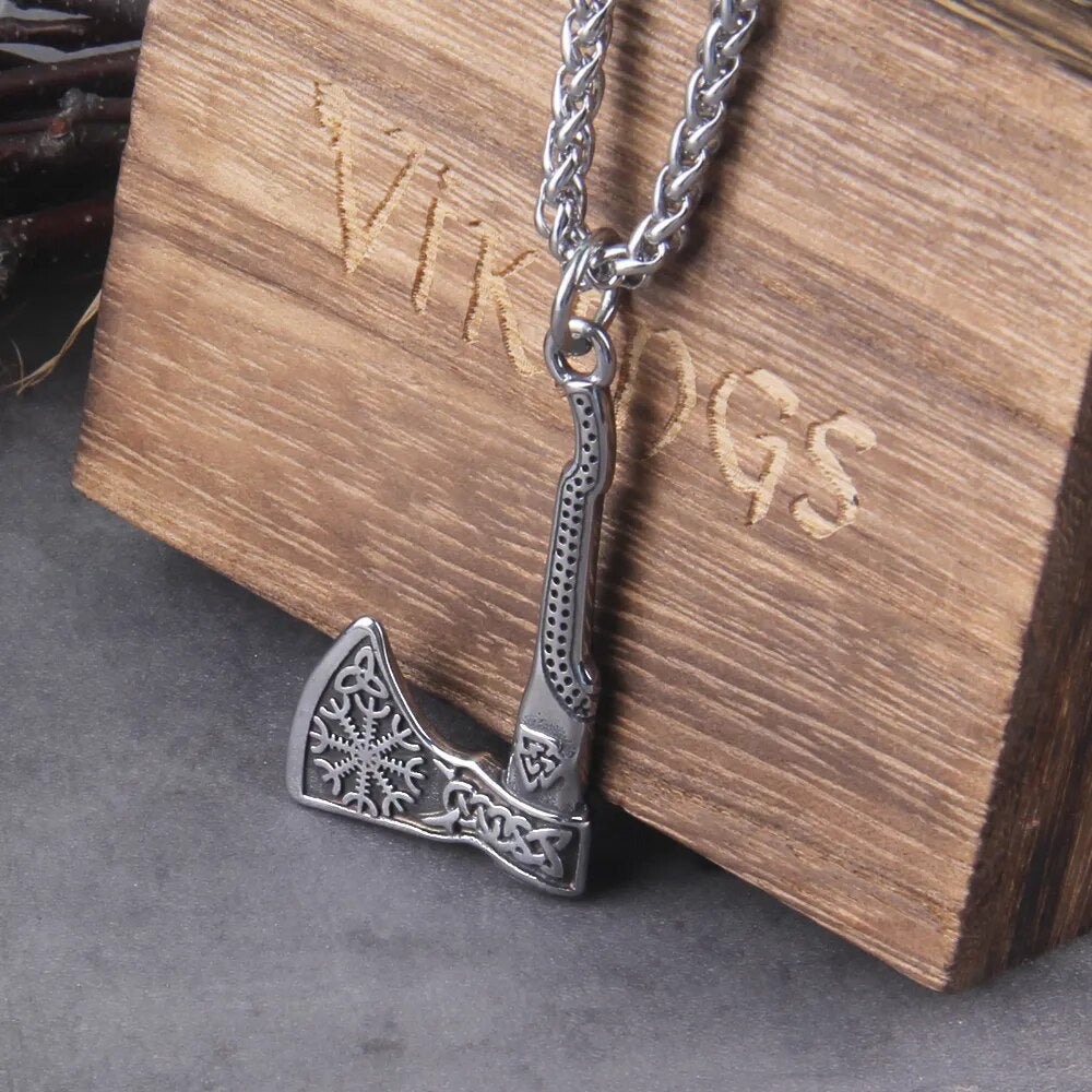 Odin Axe Viking Necklaces