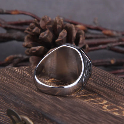 Punk Axe Viking Ring