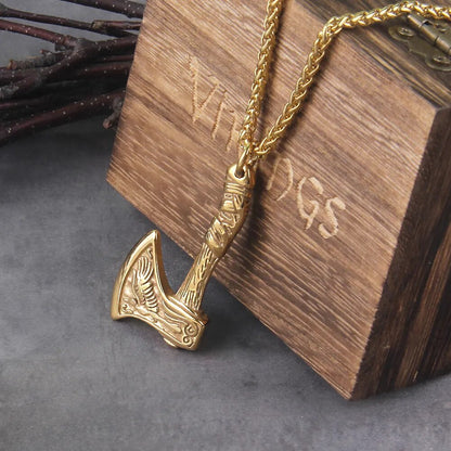 Odin Axe Viking Necklaces