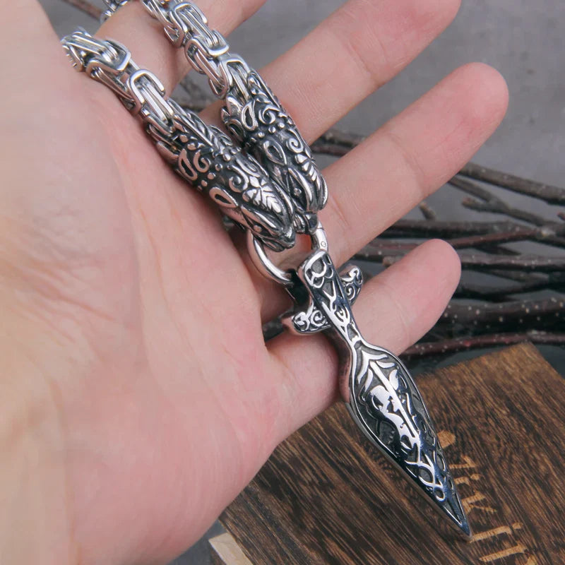 Celtic Wolf Necklace