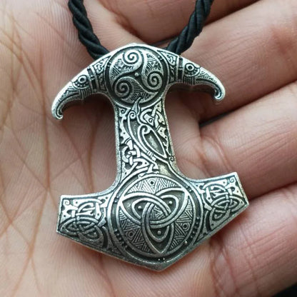 Norse Viking Mjolnir Pendant Hammer Of Thor Necklace