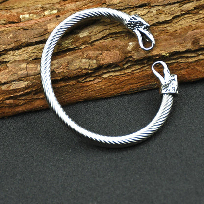 Odin Raven Bracelet Stainless Steel Viking