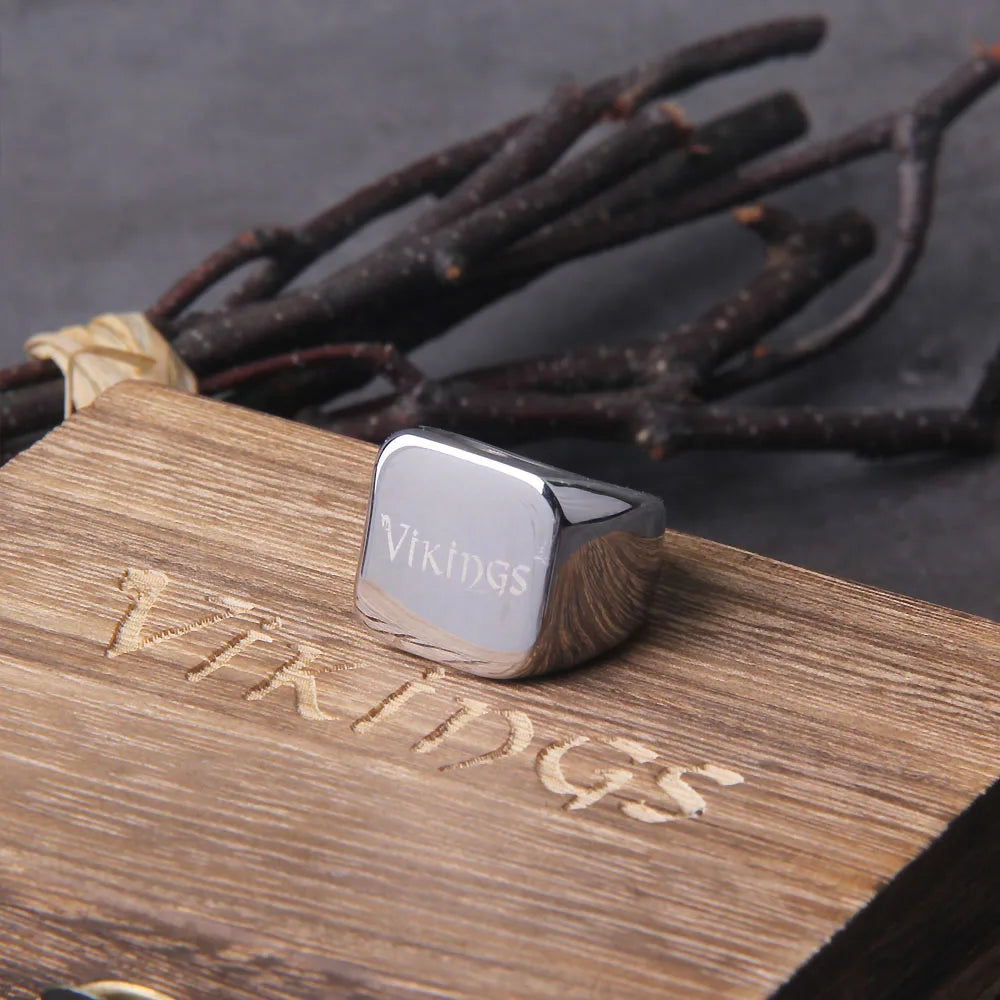 Stainless Steel Viking Ring