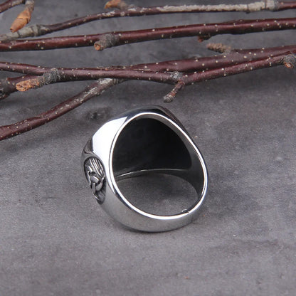 Tree of Life Signet Viking Ring