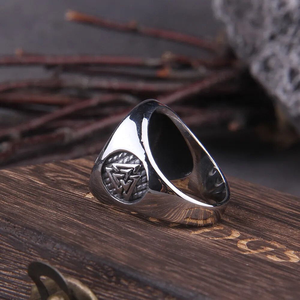 Classic Celtics Triquetra Symbol Viking Ring