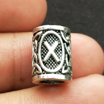 Viking Beads Futhark Rune 1pc