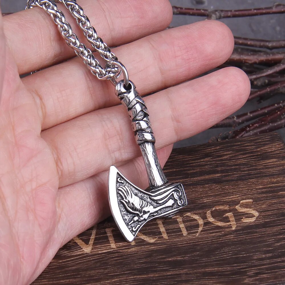 Odin Axe Viking Necklaces