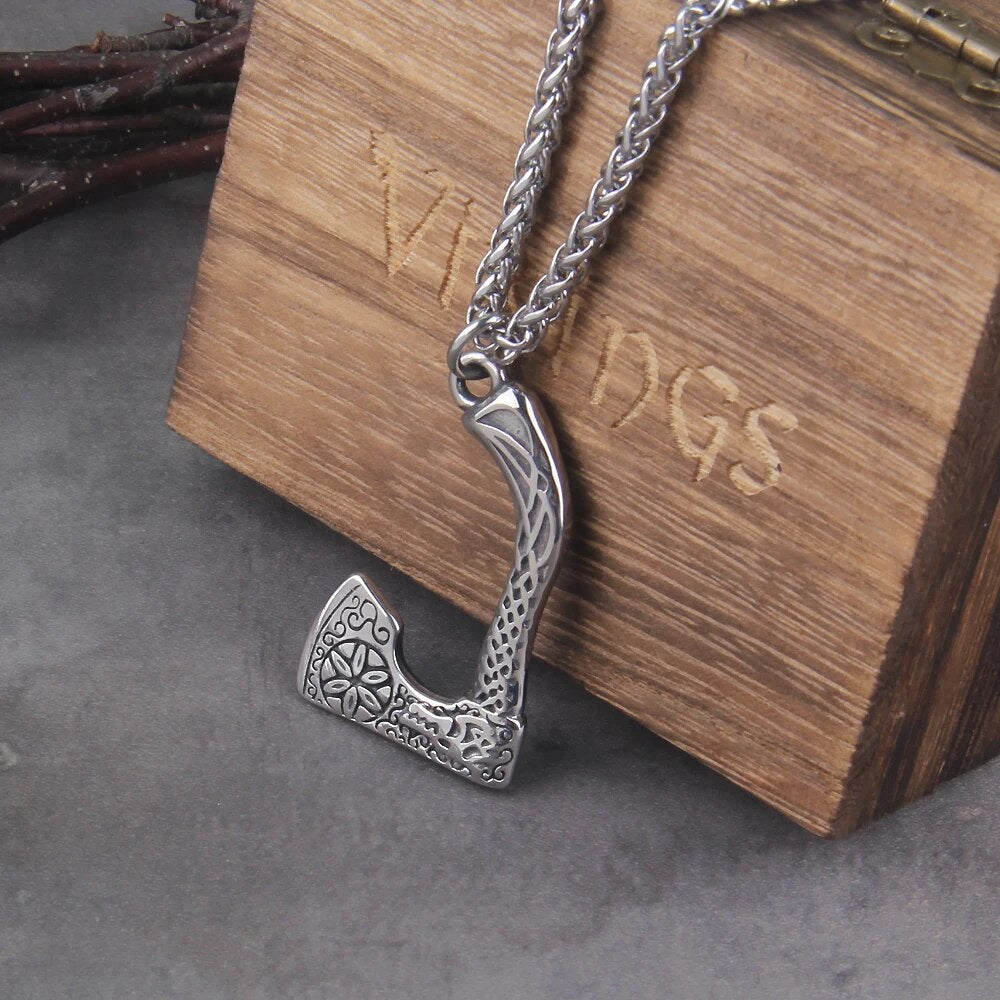 Odin Axe Viking Necklaces