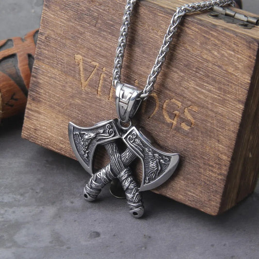 Odin Axe Viking Necklaces