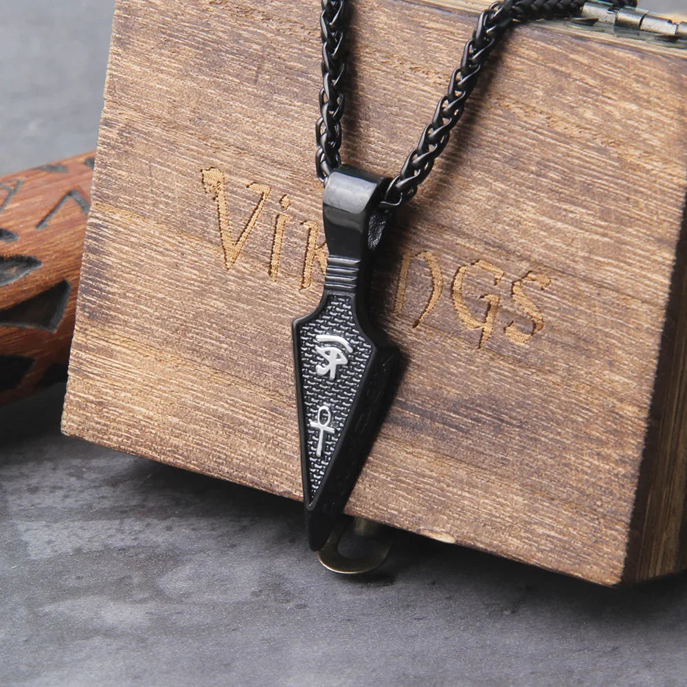 Gothic Spear Viking Necklace