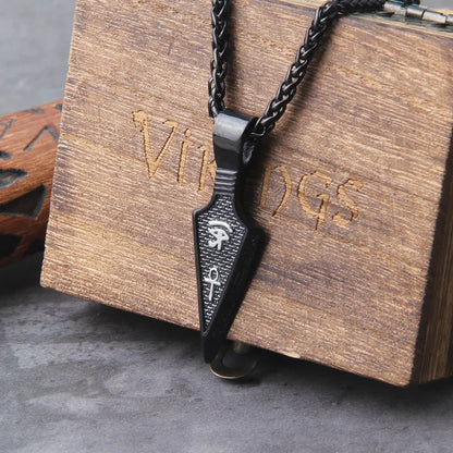 Gothic Spear Viking Necklace