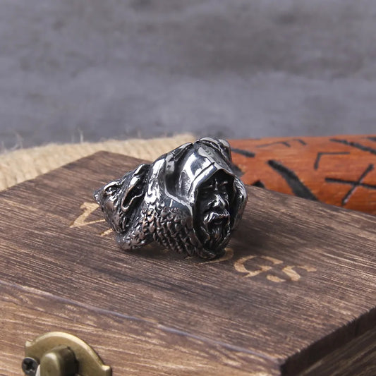 Norse Mythology Odin Raven Viking Ring