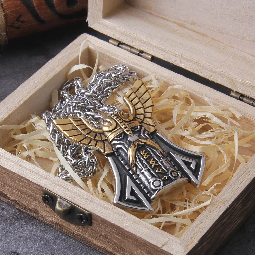 Norse Mythology Odin Viking Necklace