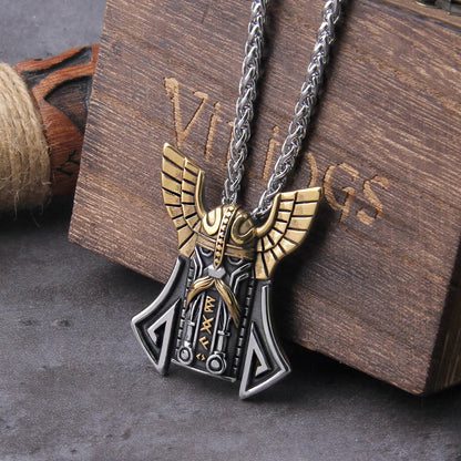 Norse Mythology Odin Viking Necklace