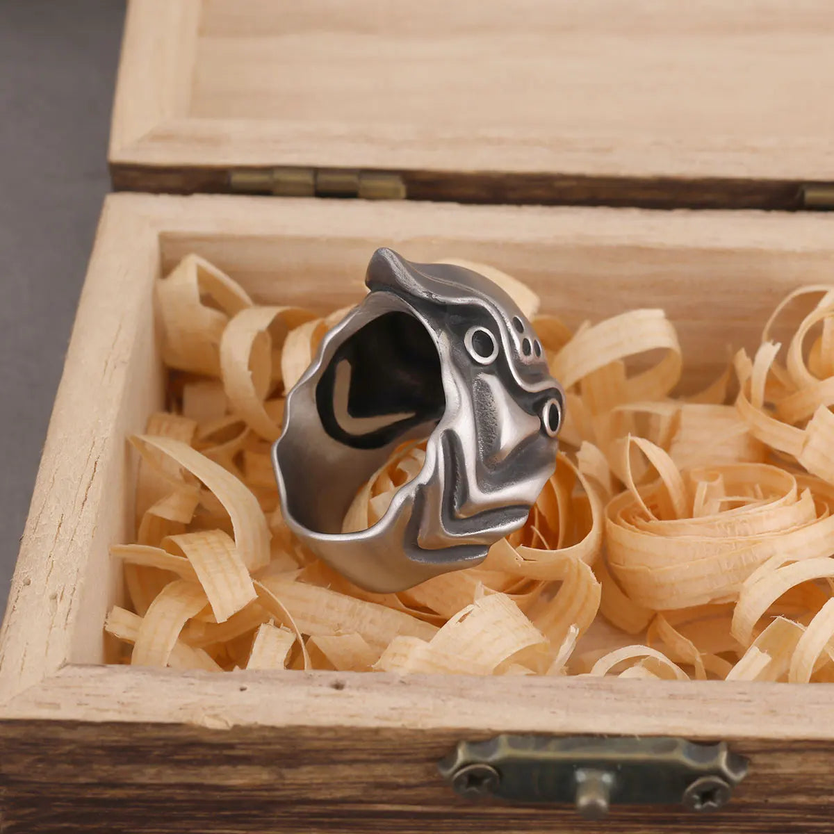 Simplicity Owl Viking Ring