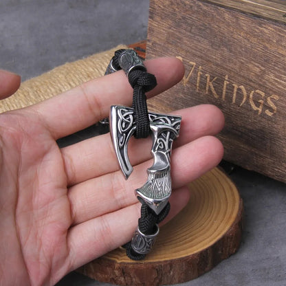 Axe Punk Beads Viking Bracelet