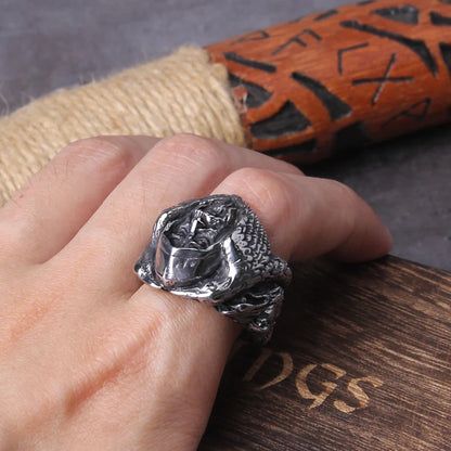 Norse Mythology Odin Raven Viking Ring