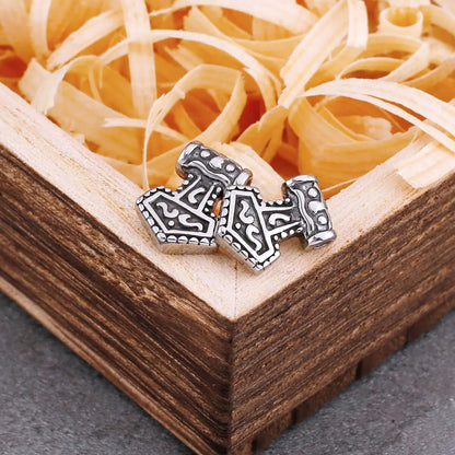 Nordic Anchor Viking Earrings