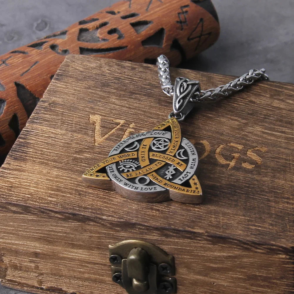 Norse Odin Trinity Viking Necklace