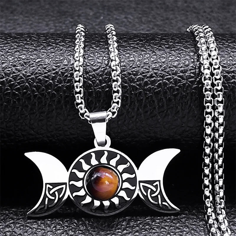 Trinity Knot Viking Necklace