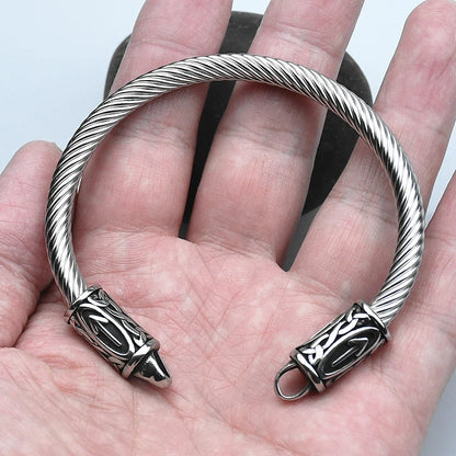 Nordic Rune Viking Bracelet Men's Jewelry