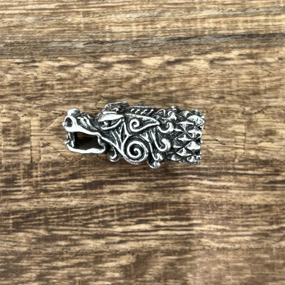 Viking Wolf Heads Beads