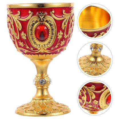 Vintage Chalice Goblet Royal Wine Cup King European Renaissance Medieval