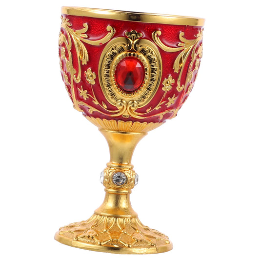 Vintage Chalice Goblet Royal Wine Cup King European Renaissance Medieval