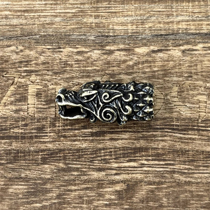 Viking Wolf Heads Beads