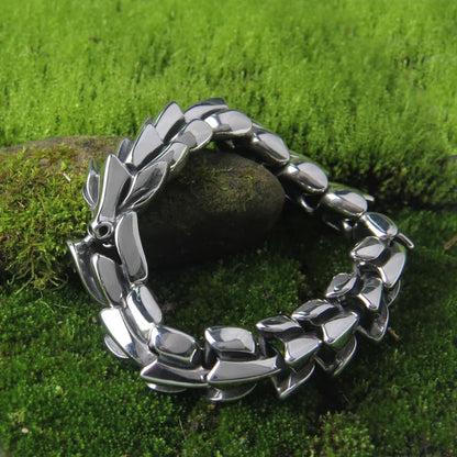 Viking Stainless Steel Dragon Link Chain