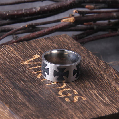 Viking Cross Supernatural Jesus Ring