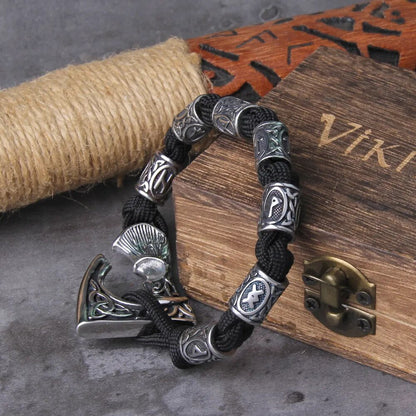 Axe Punk Beads Viking Bracelet