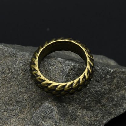 Viking Dragon Scale Rings Jewelry