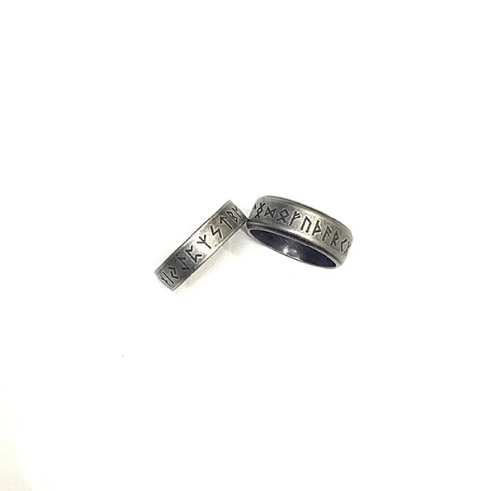 Viking Rune Ancient Ring Pendant