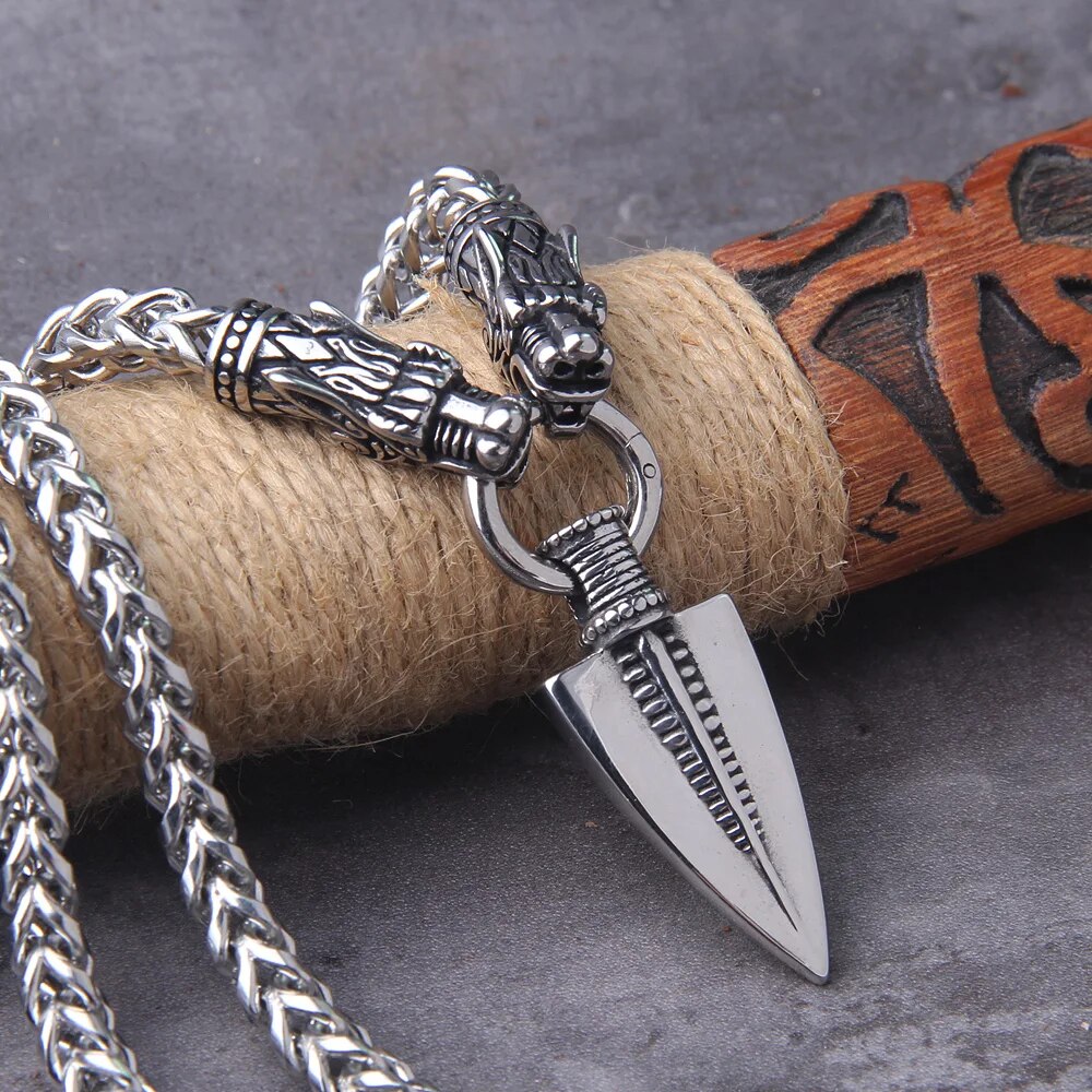 Amulet Spear Viking Necklaces