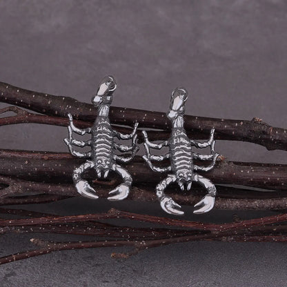 Scorpion Drop Viking Earrings