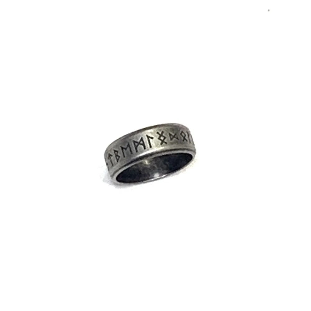 Viking Rune Ancient Ring Pendant