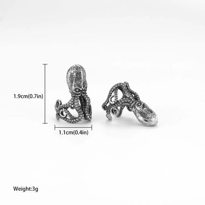 Octopus Viking Earrings