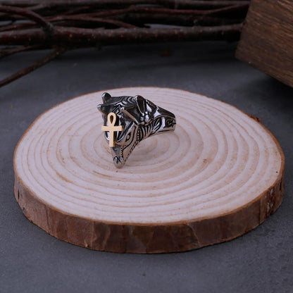 Anubis Self Defense Viking Ring