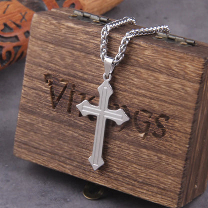 Fashion Personalized Cross Jewelry Viking Necklace