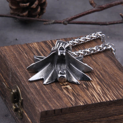 Stainless Steel Viking Pendant Necklace