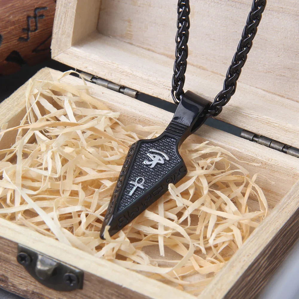 Gothic Spear Viking Necklace