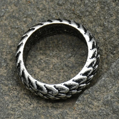 Viking Dragon Scale Rings Jewelry