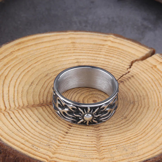 Nordic Celtics Knotwork Tree of Life Yggdrasil Viking Ring